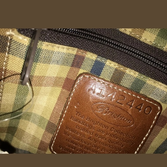 Brighton Vintage Tan Leather Handbag - Picture 8 of 8